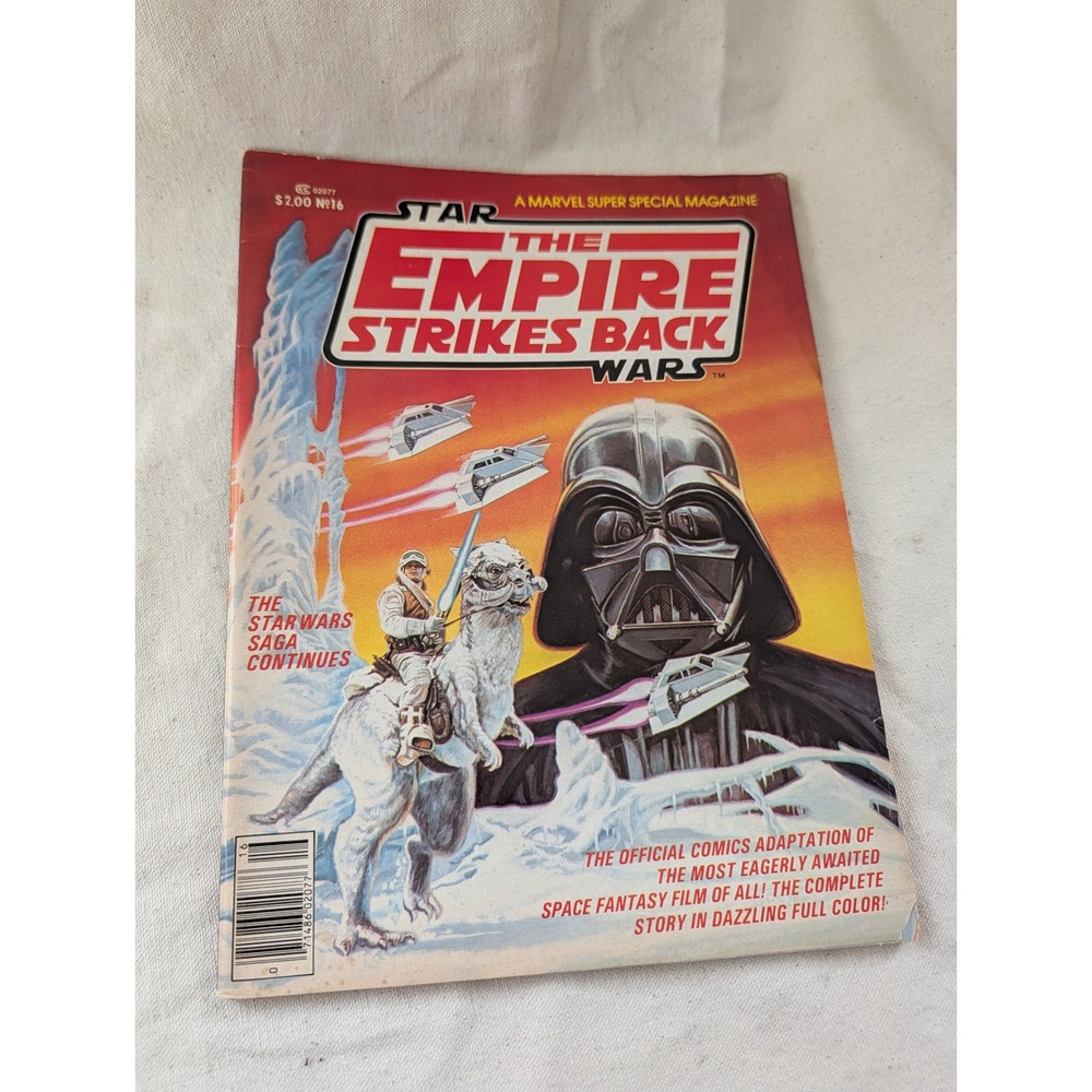 1980 Star Wars The Empire Strikes Back Marvel Super Special Magazine No 16 Comic